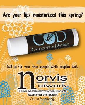 Are your lips moisturized this spring? Call us for your free sample while supplies last.